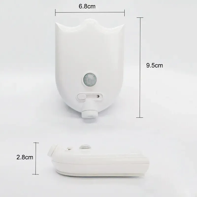 Veilleuse de toilette à projection dans un intérieur moderne