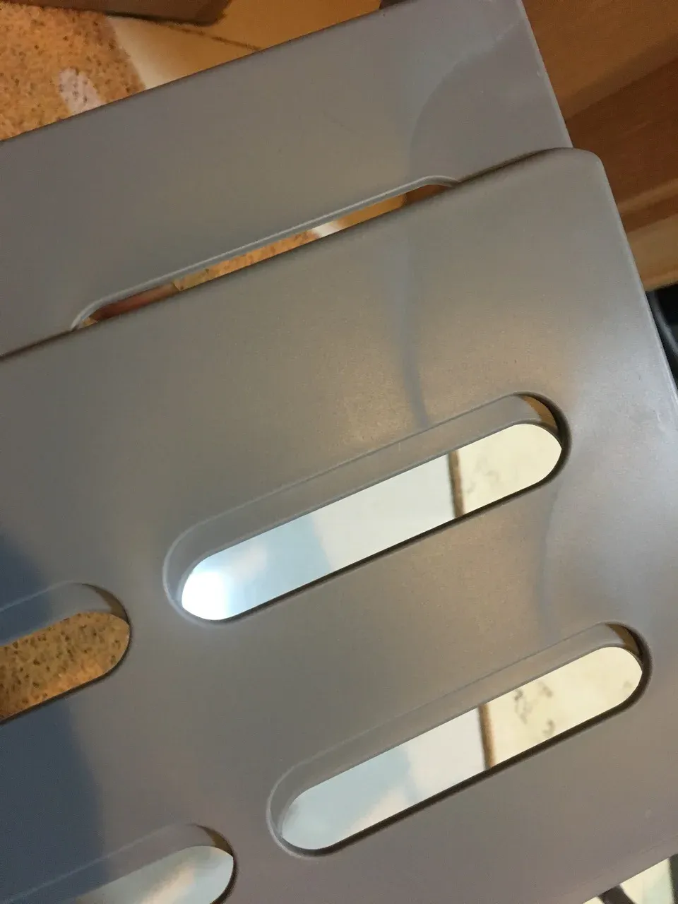 Étagère de rangement en situation