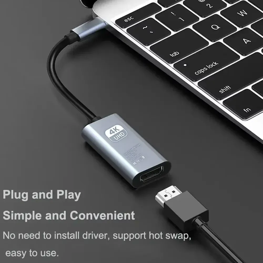 Adaptateur USB-C vers HDMI en aluminium