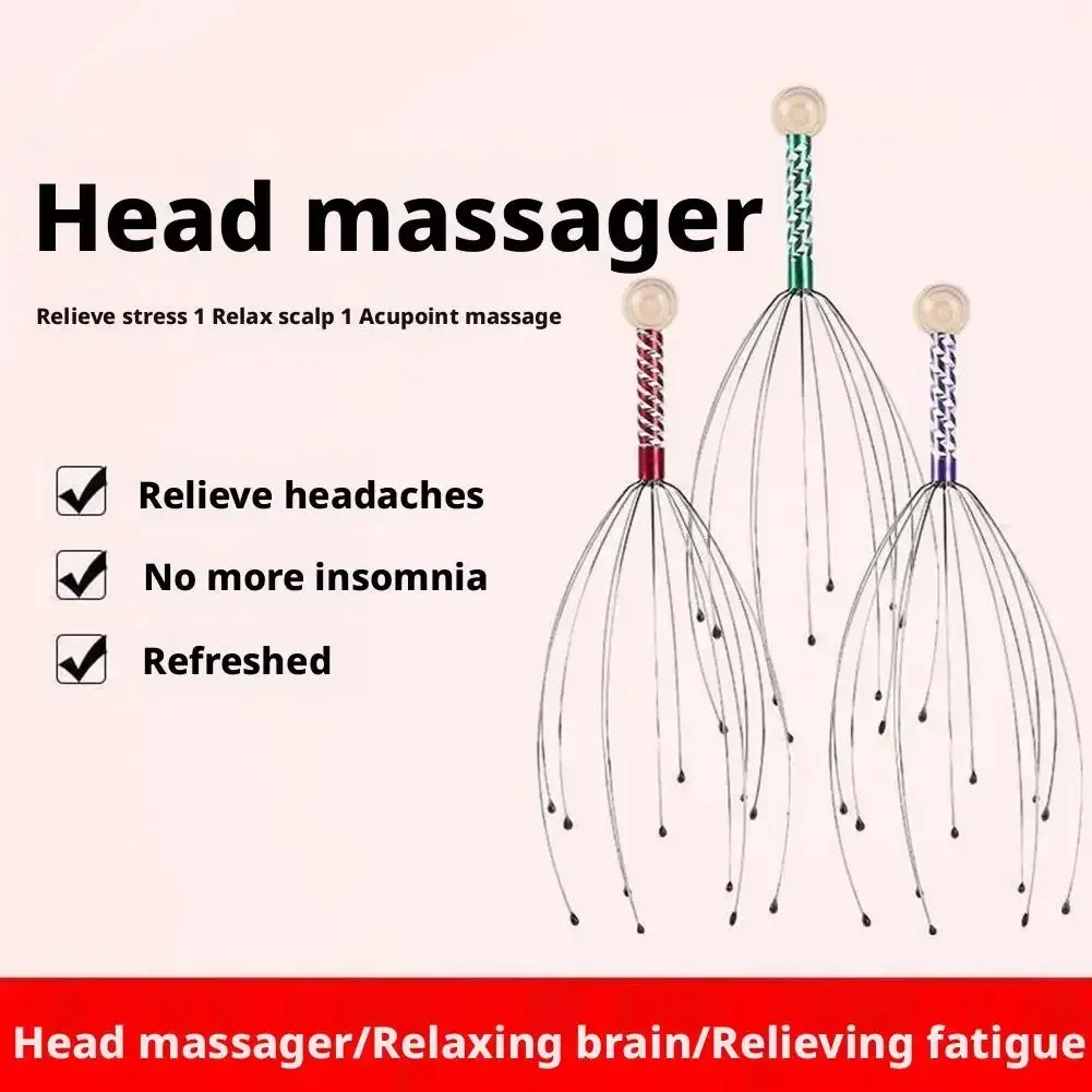 Masseur de tête Octopus, détail