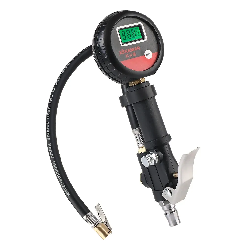 Système de surveillance haute précision, accessoires de test, manomètre numérique automatique à écran LCD pour voiture, camion, véhicule et moto 7