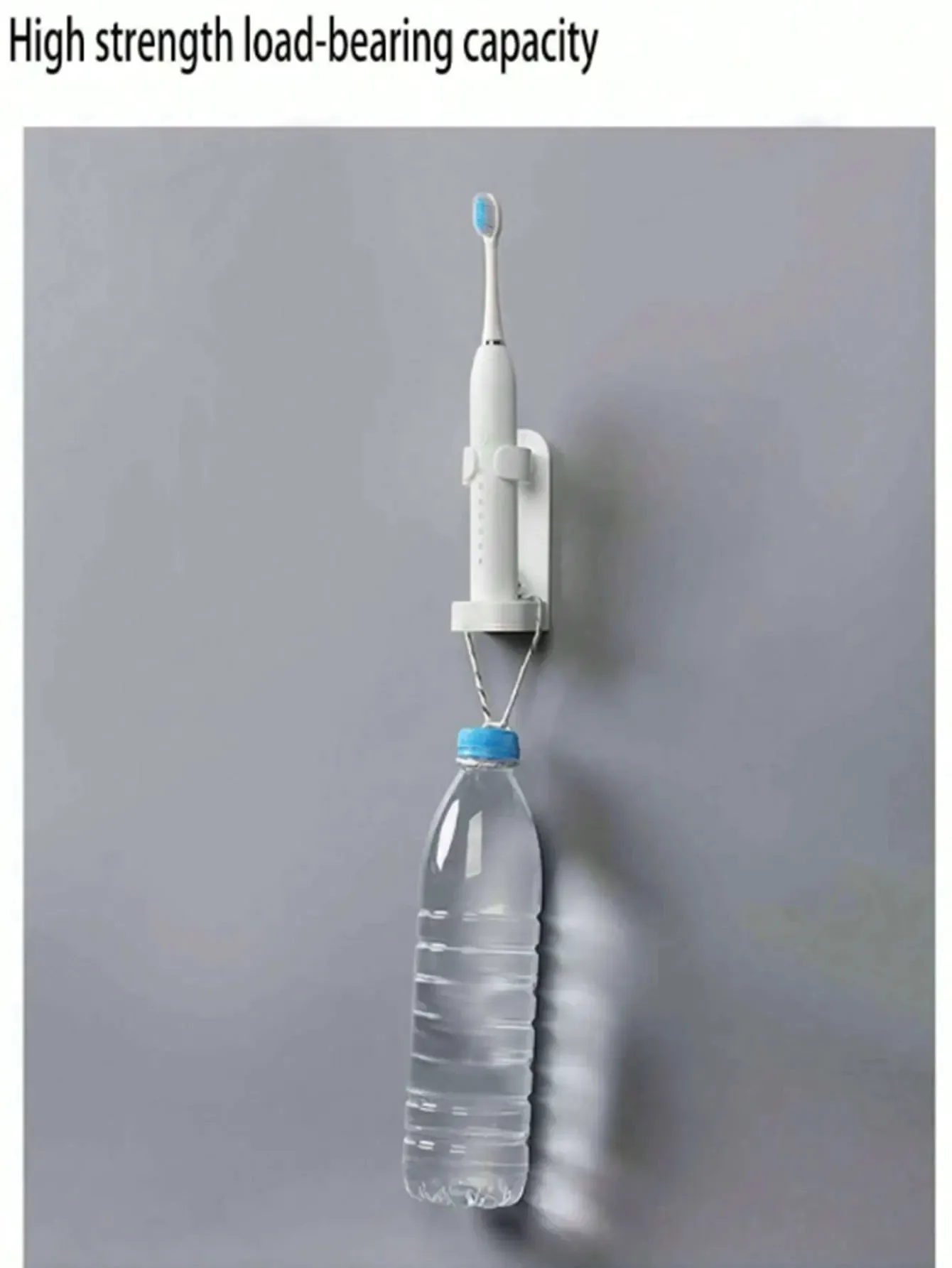 Support mural pour brosse à dents électrique (lot de 1 ou 2) – Rangement pour salle de bain et rasoir 6