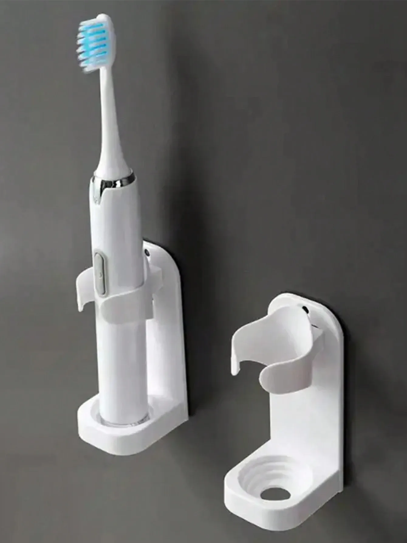 Support mural pour brosse à dents électrique, rangement domestique