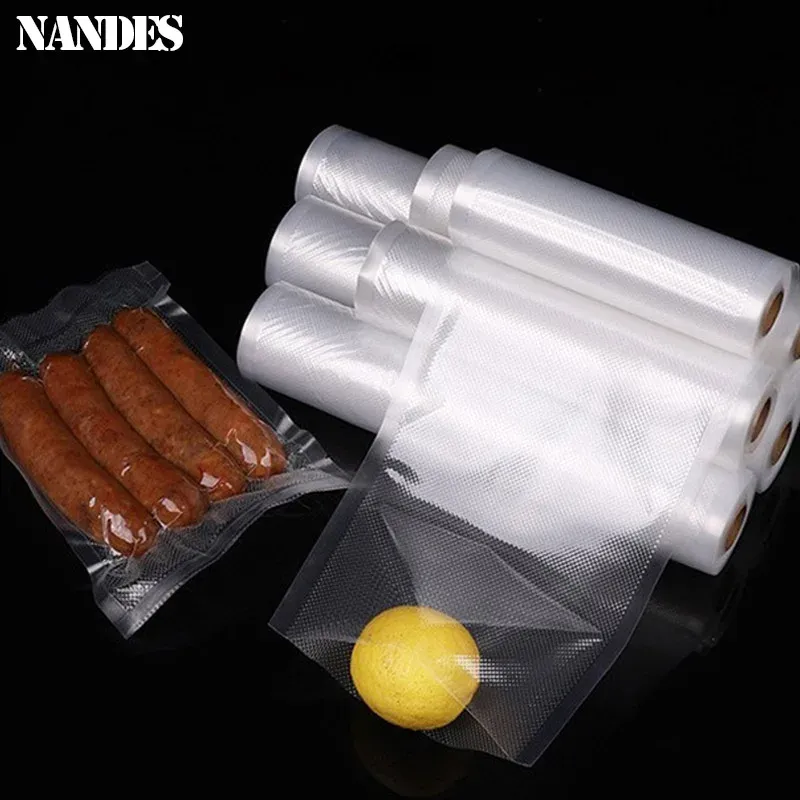 Rouleau de sacs sous vide alimentaires de 500 cm pour machine à sceller 3