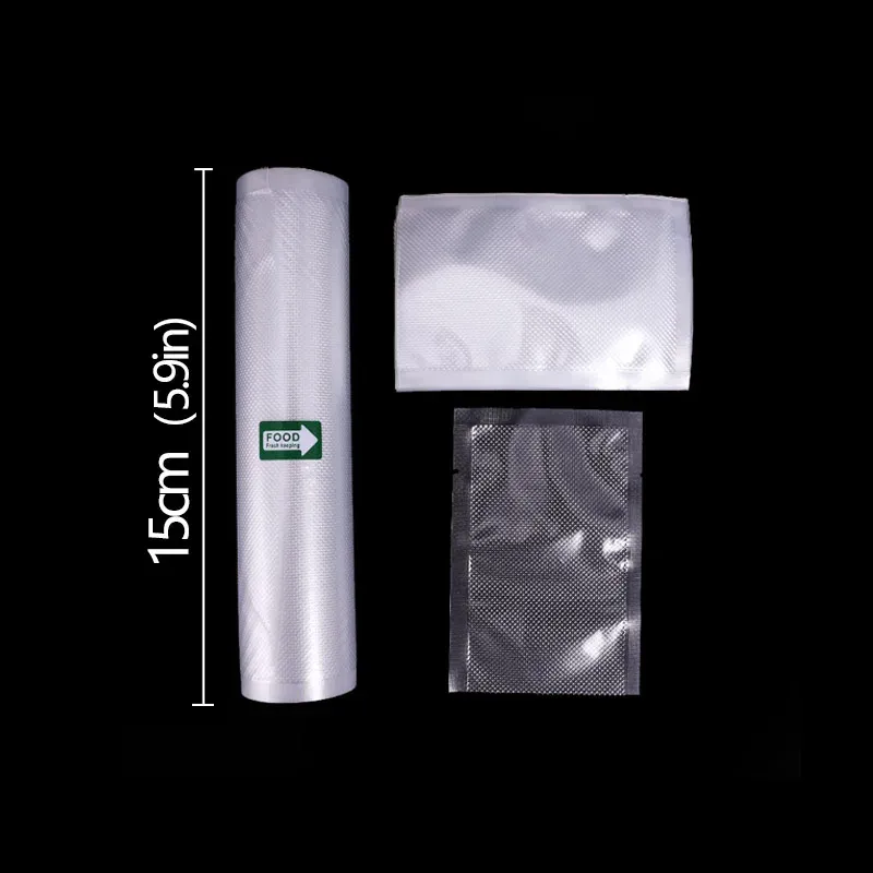 Rouleau de sacs sous vide alimentaires de 500 cm pour machine à sceller 15