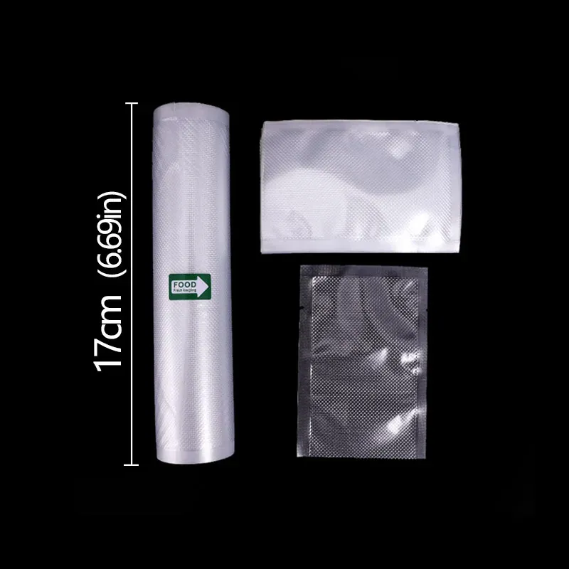 Rouleau de sacs sous vide alimentaires de 500 cm pour machine à sceller 14