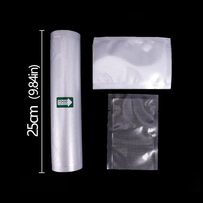 Rouleau de sacs sous vide alimentaires de 500 cm pour machine à sceller 11