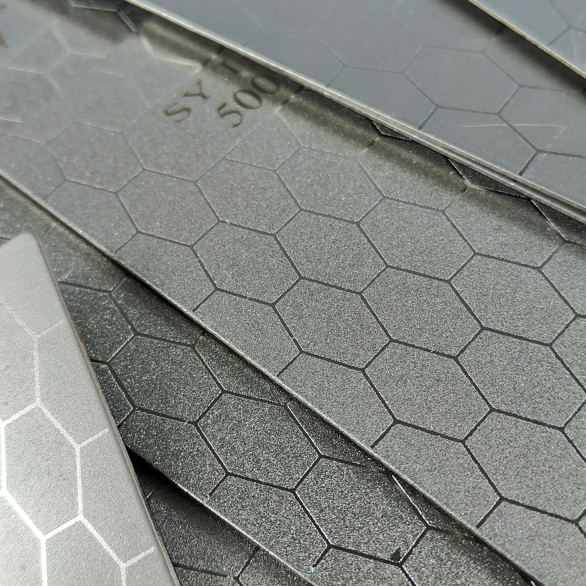 Sy Tools Nouveau 80-3000 - Affûteur de couteaux professionnel en diamant à motif nid d'abeille 5