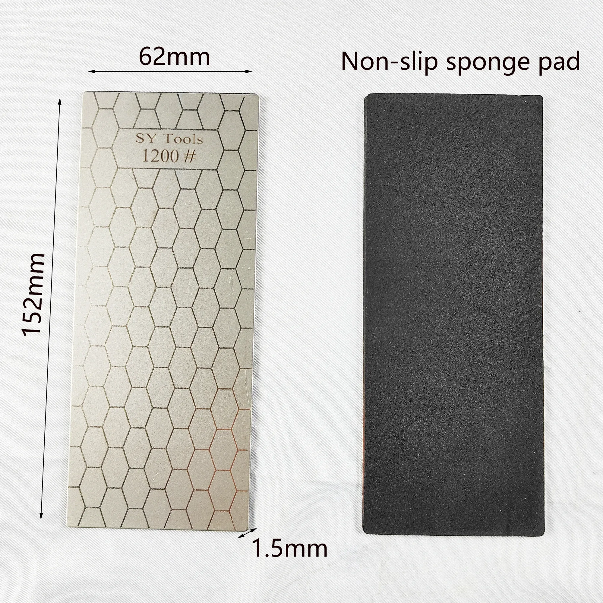 Sy Tools Nouveau 80-3000 - Affûteur de couteaux professionnel en diamant à motif nid d'abeille 6