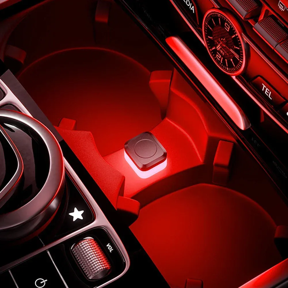 Accessoire lumineux pour voiture en ambiance nocturne