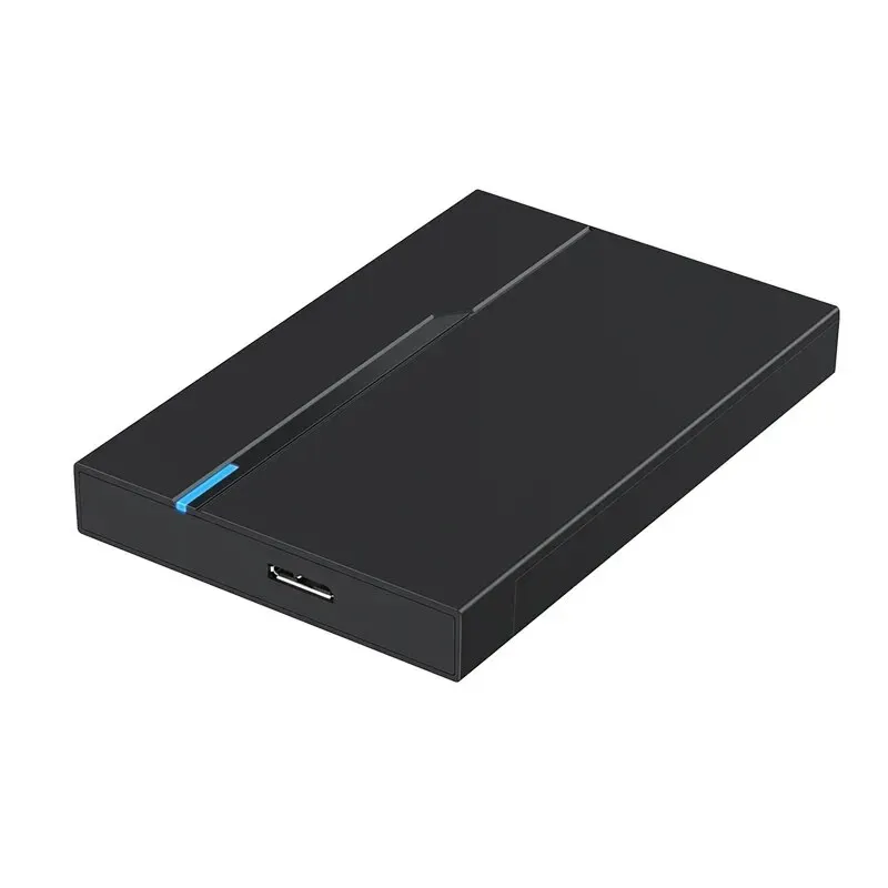 Boîtier de disque dur externe USB 3.0 pour disque 2,5 pouces, 6 To, compatible SSD et HDD SATA 7 mm et 9,5 mm pour ordinateur portable 8