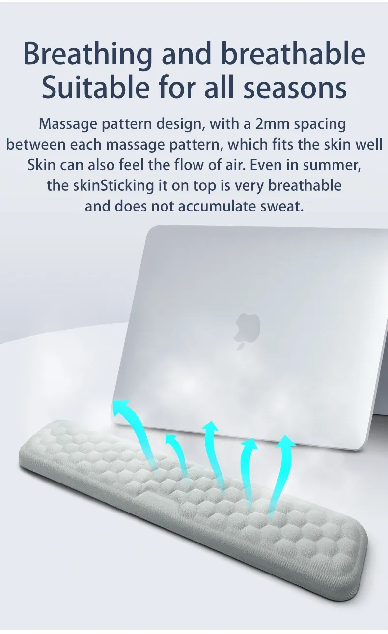 Repose-poignet ergonomique en mousse à mémoire de forme, vue détaillée 10