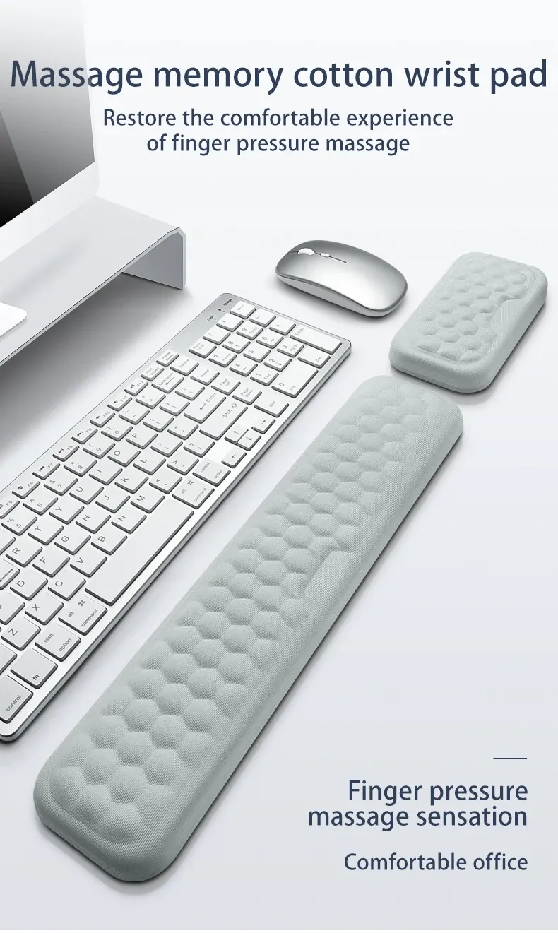 Repose-poignet ergonomique en mousse à mémoire de forme, vue détaillée 1