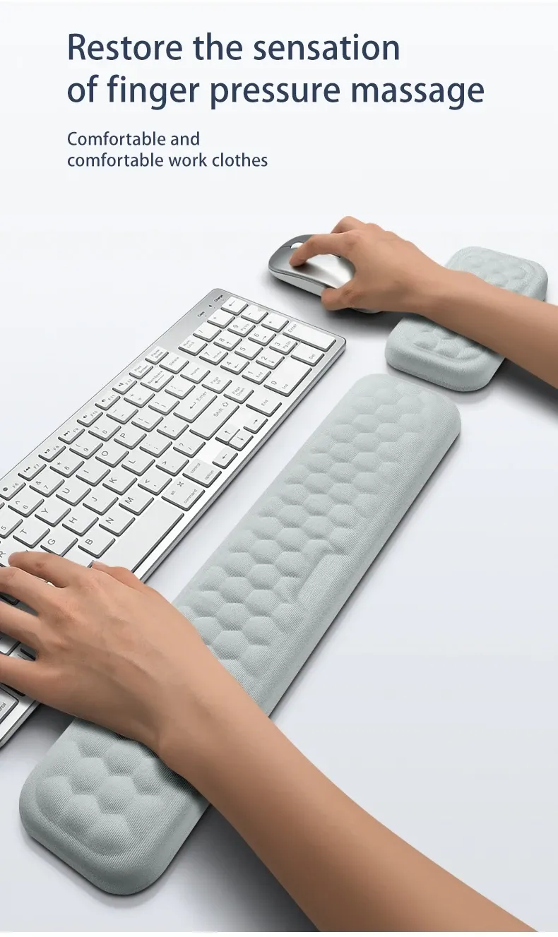 Repose-poignet ergonomique en mousse à mémoire de forme, vue détaillée 2