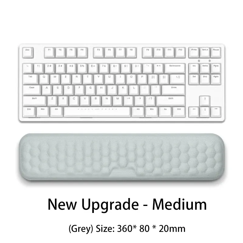 Repose-poignets ergonomique en mousse à mémoire de forme pour clavier et souris, compatible ordinateurs portables 10
