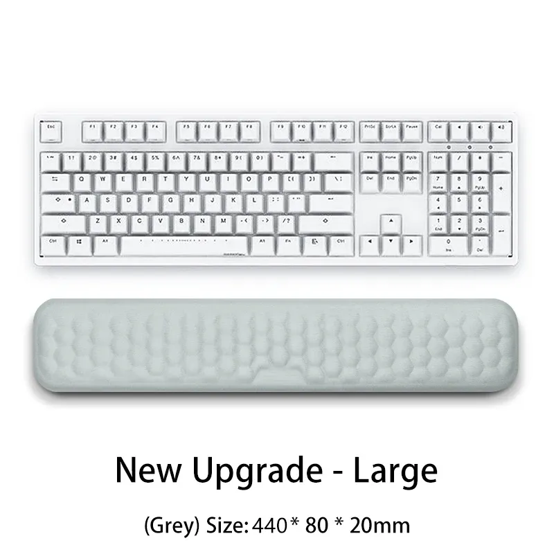 Repose-poignets ergonomique en mousse à mémoire de forme pour clavier et souris, compatible ordinateurs portables 16