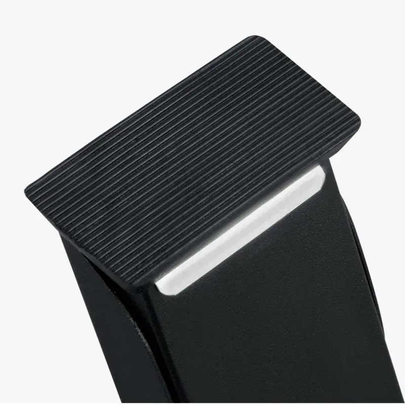 Butée de porte métallique robuste, anti-collision et coupe-vent, pour usage domestique 5
