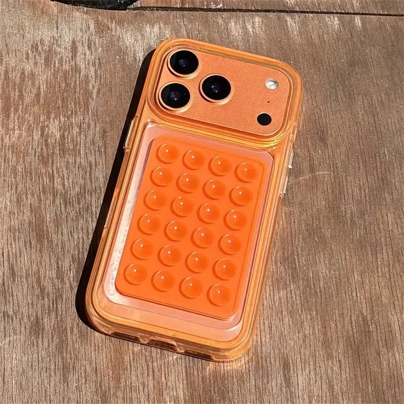 Support de téléphone à ventouse en silicone pour miroir de cuisine et salle de yoga, étanche, facile à installer et à retirer 3
