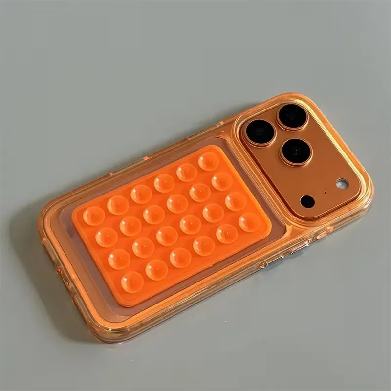 Support de téléphone à ventouse en silicone pour miroir de cuisine et salle de yoga, étanche, facile à installer et à retirer 2