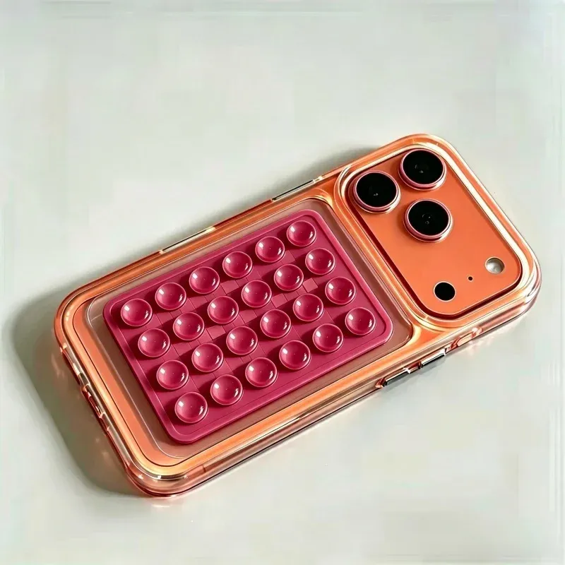 Support de téléphone à ventouse en silicone pour miroir de cuisine et salle de yoga, étanche, facile à installer et à retirer - Image 1
