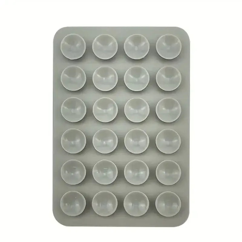 Support de téléphone à ventouse en silicone, en utilisation