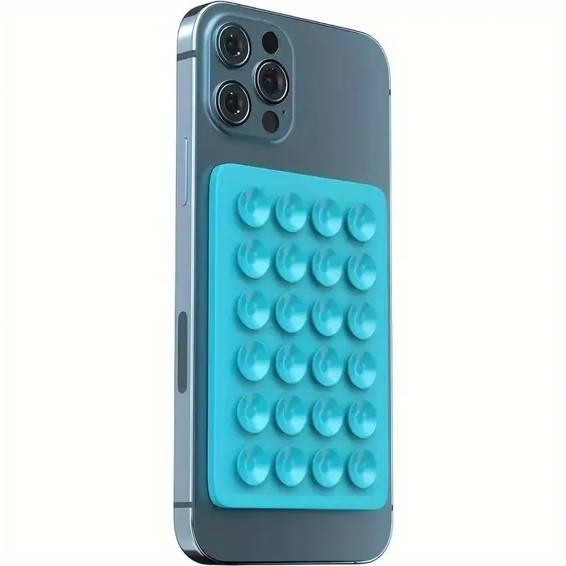 Support de téléphone à ventouse en silicone, en usage