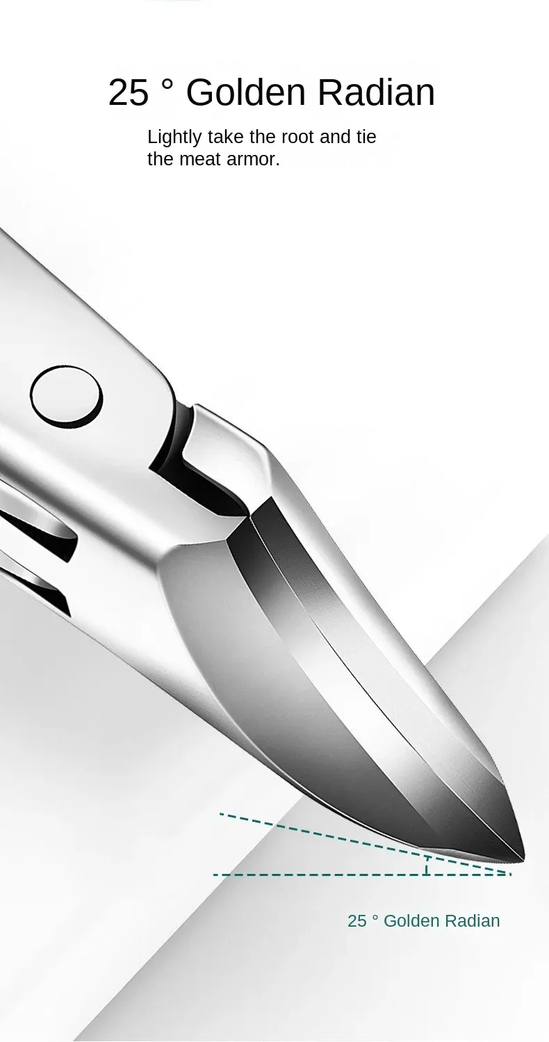Vue rapprochée du coupe-ongles