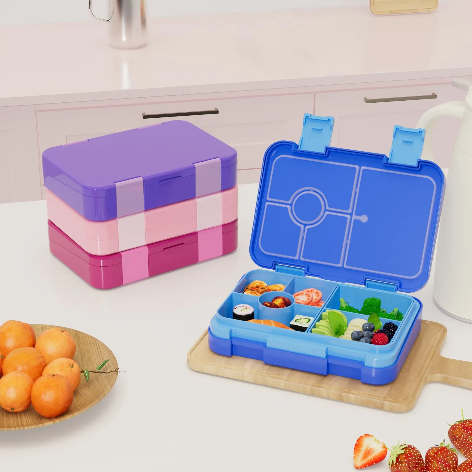 Boîte à Bento Adorable pour enfants, organisation