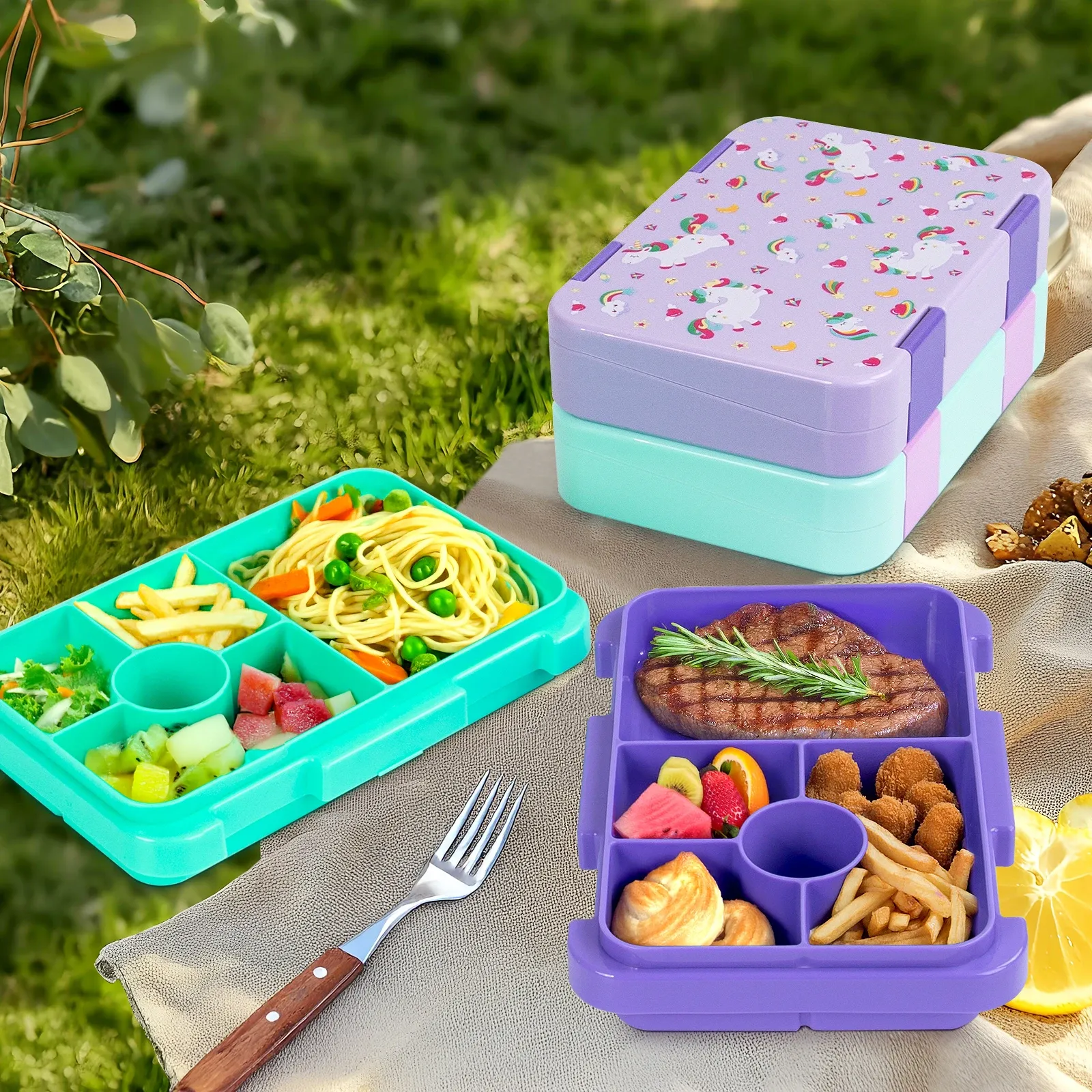 Boîte à Bento Adorable pour enfants, ambiance