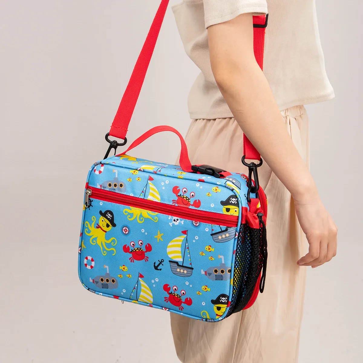 Sac à déjeuner, ouverture
