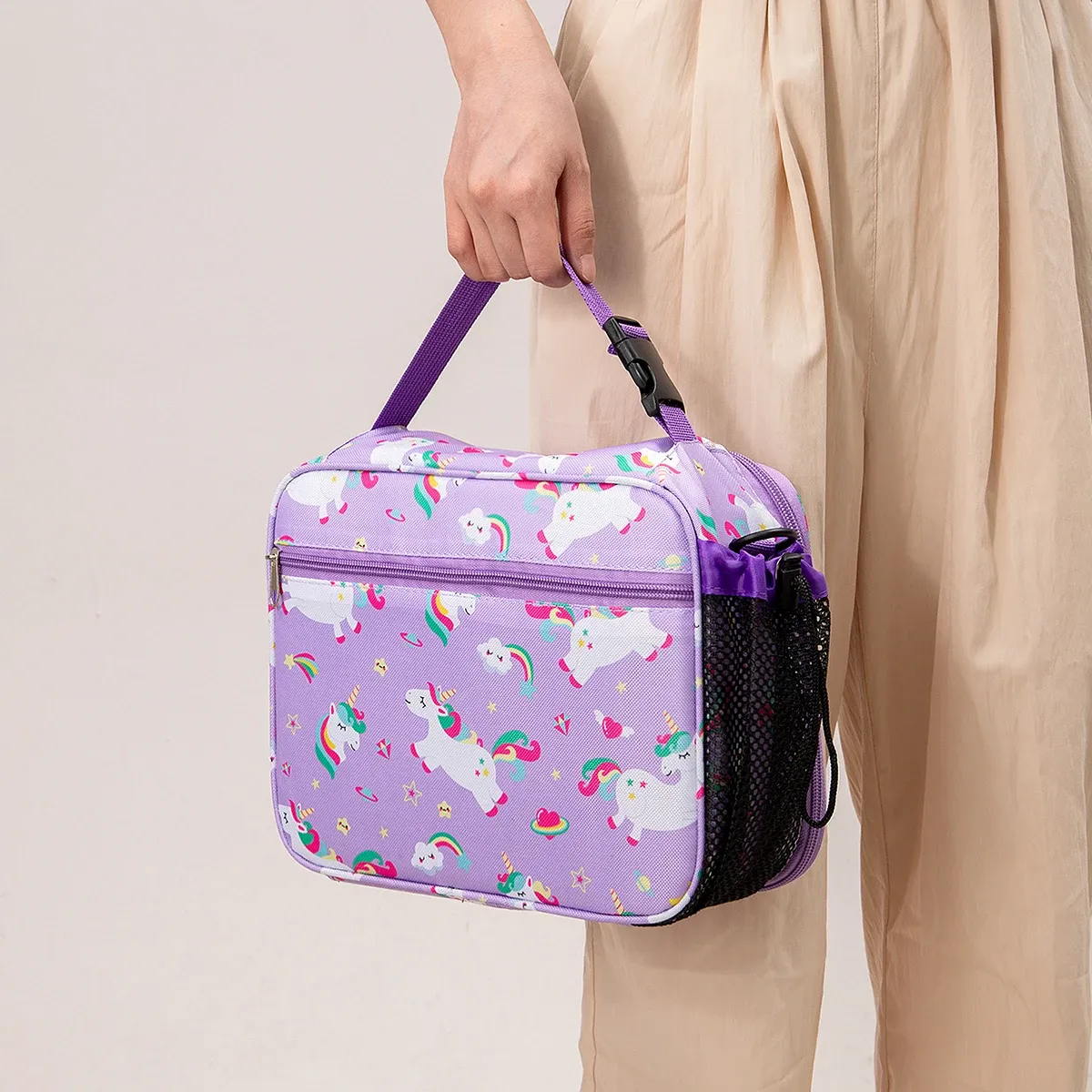 Sac à déjeuner, vue latérale