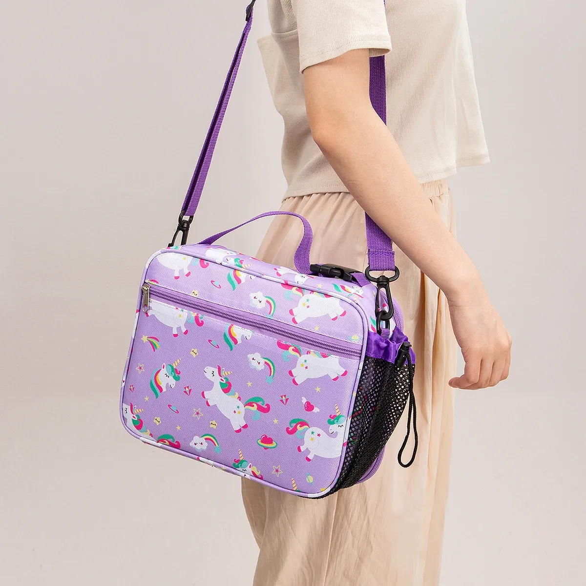 Sac à déjeuner, en situation