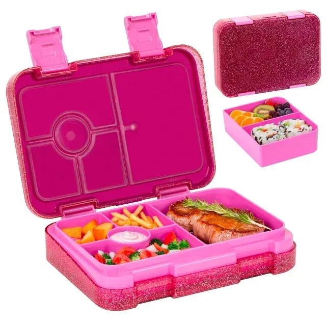 Boîte à déjeuner mignonne pour enfants, boîte bento de voyage compatible micro-ondes pour étudiants, récipient d'Halloween, boîte bento portable étanche pour salade de fruits 15