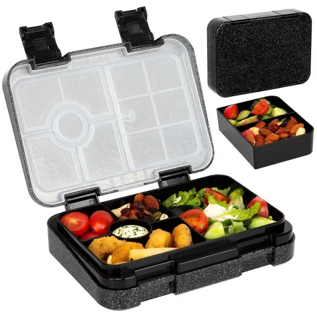 Boîte à déjeuner mignonne pour enfants, boîte bento de voyage compatible micro-ondes pour étudiants, récipient d'Halloween, boîte bento portable étanche pour salade de fruits 17