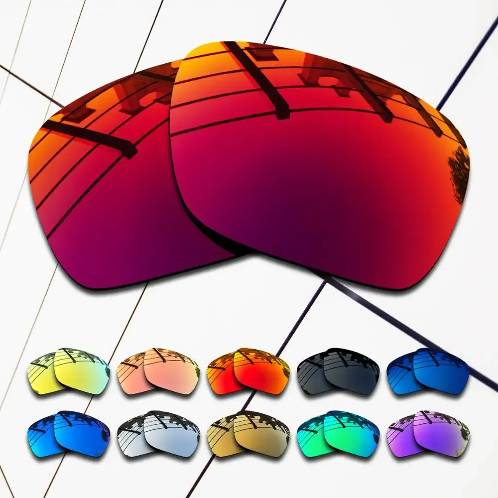 Verres de remplacement polarisés E.O.S pour lunettes de soleil Oakley Holbrook OO9102 – Plusieurs coloris - Image 1