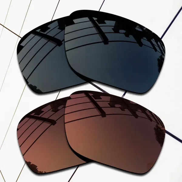 Verres de remplacement polarisés E.O.S pour lunettes de soleil Oakley Holbrook OO9102 – Plusieurs coloris 17