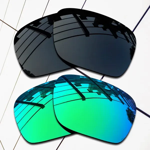 Verres de remplacement polarisés E.O.S pour lunettes de soleil Oakley Holbrook OO9102 – Plusieurs coloris 15