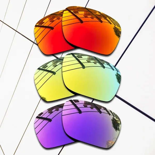 Verres de remplacement polarisés E.O.S pour lunettes de soleil Oakley Holbrook OO9102 – Plusieurs coloris 25