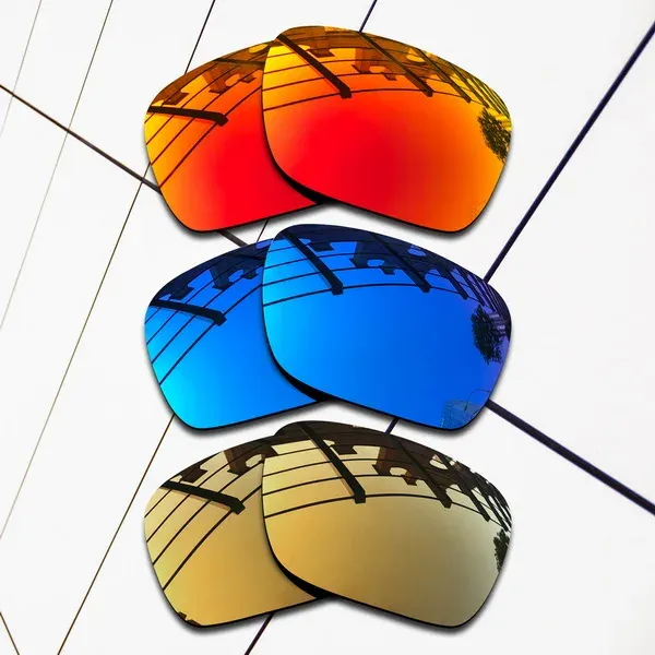 Verres de remplacement polarisés E.O.S pour lunettes de soleil Oakley Holbrook OO9102 – Plusieurs coloris 29