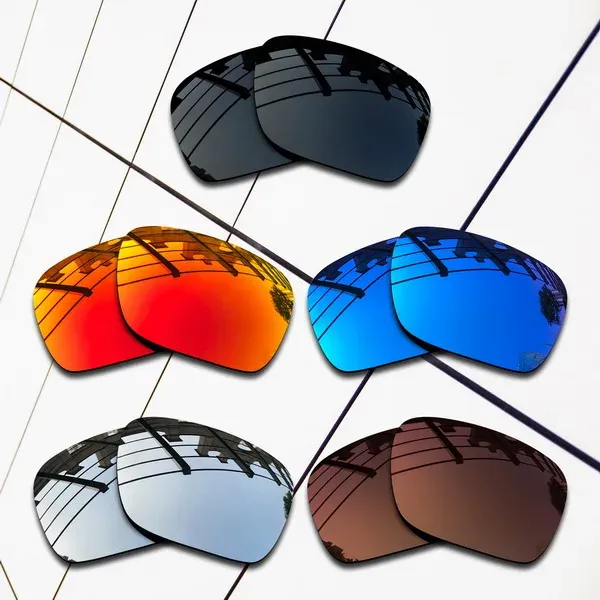Verres de remplacement polarisés E.O.S pour lunettes de soleil Oakley Holbrook OO9102 – Plusieurs coloris 41