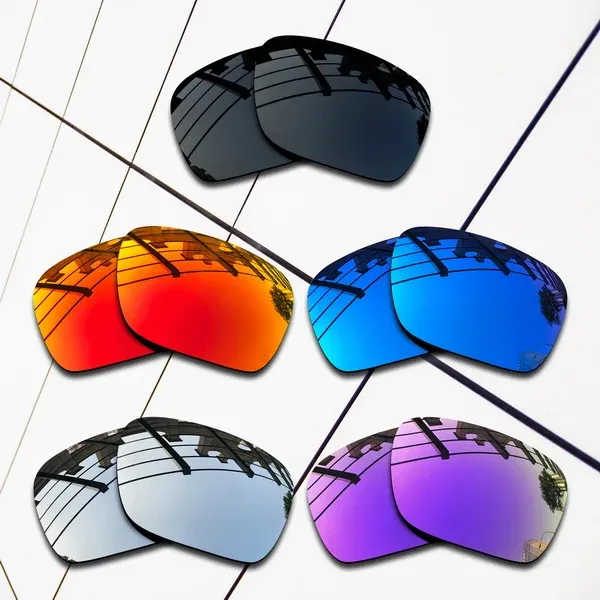 Verres de remplacement polarisés E.O.S pour lunettes de soleil Oakley Holbrook OO9102 – Plusieurs coloris 39