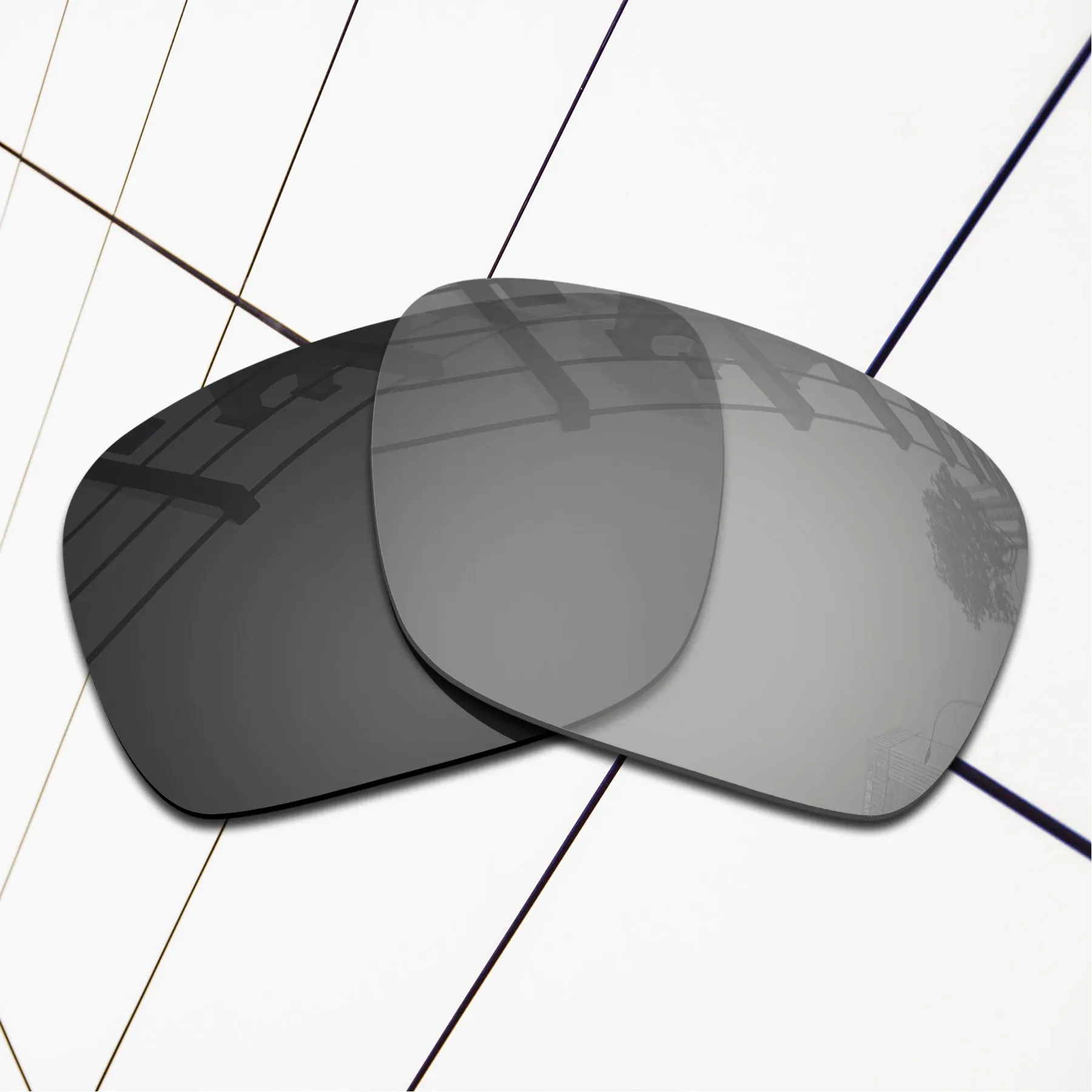 Verres de remplacement polarisés E.O.S pour lunettes de soleil Oakley Holbrook OO9102 – Plusieurs coloris 40
