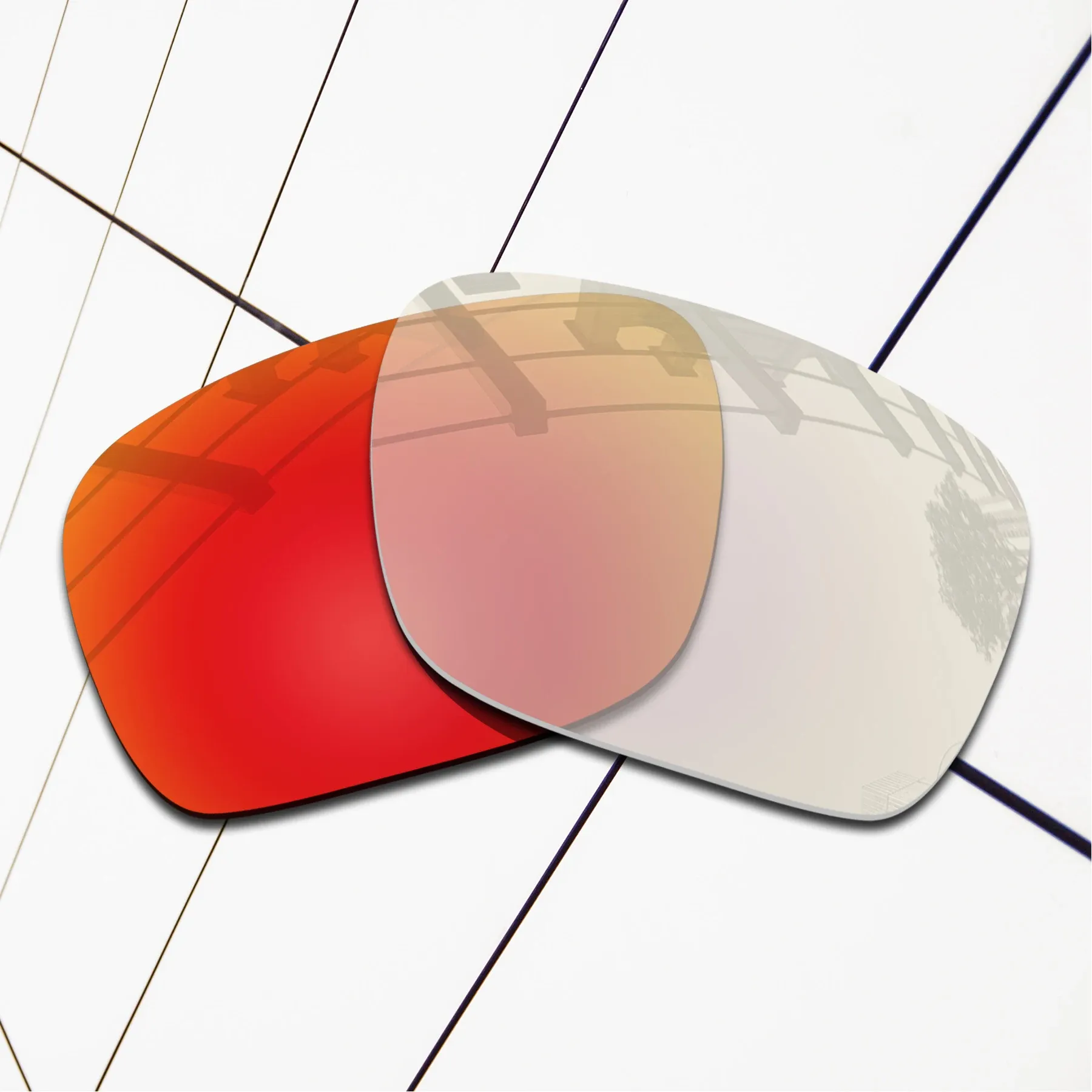 Verres de remplacement polarisés E.O.S pour lunettes de soleil Oakley Holbrook OO9102 – Plusieurs coloris 22