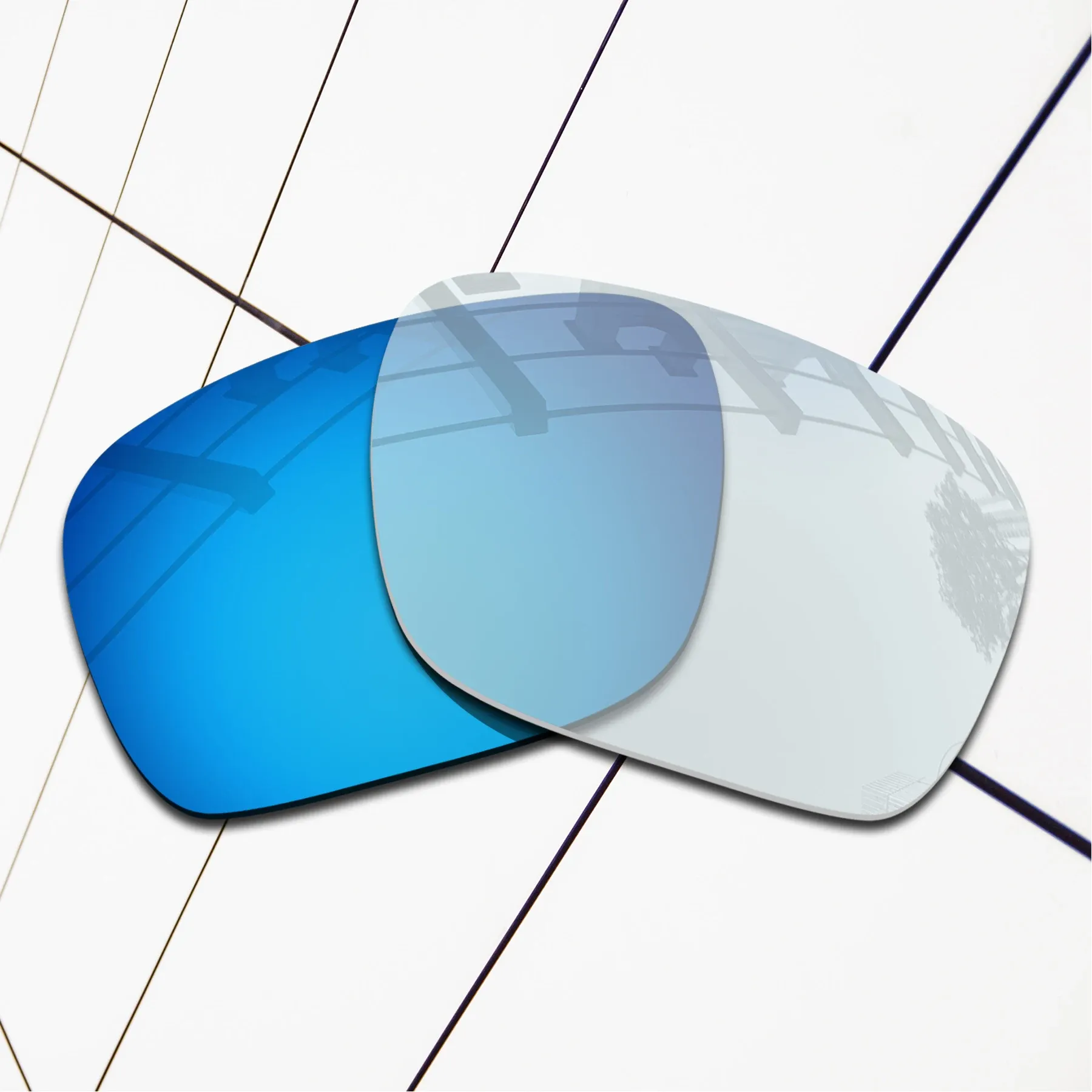 Verres de remplacement polarisés E.O.S pour lunettes de soleil Oakley Holbrook OO9102 – Plusieurs coloris 24