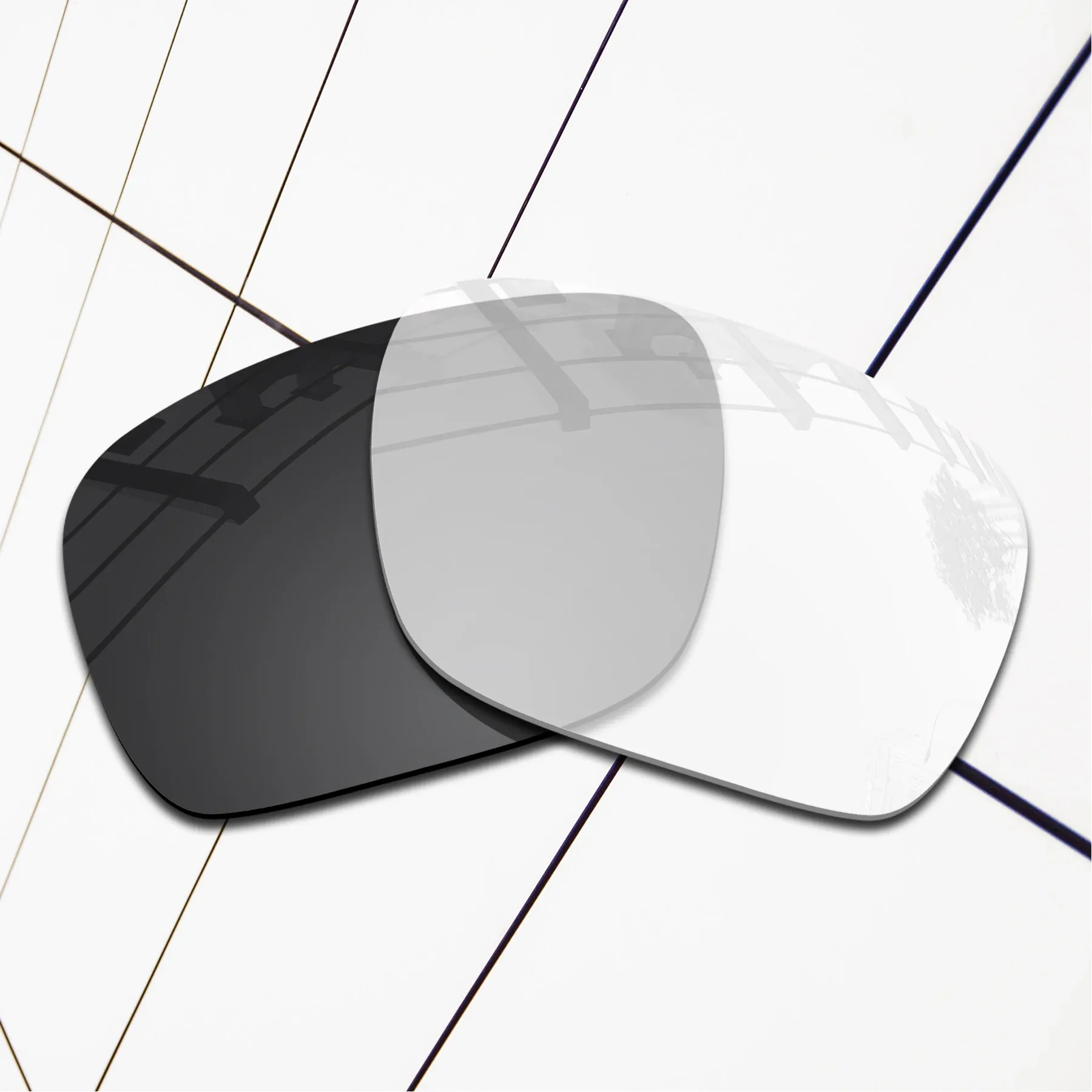 Verres de remplacement polarisés E.O.S pour lunettes de soleil Oakley Holbrook OO9102 – Plusieurs coloris 26
