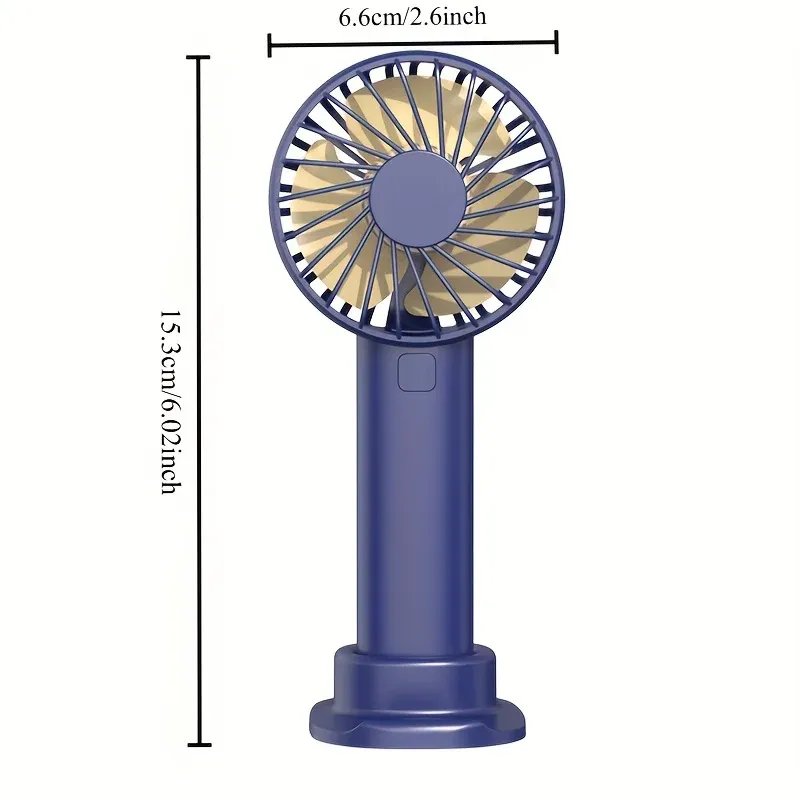 Mini ventilateur USB portable, vue détaillée