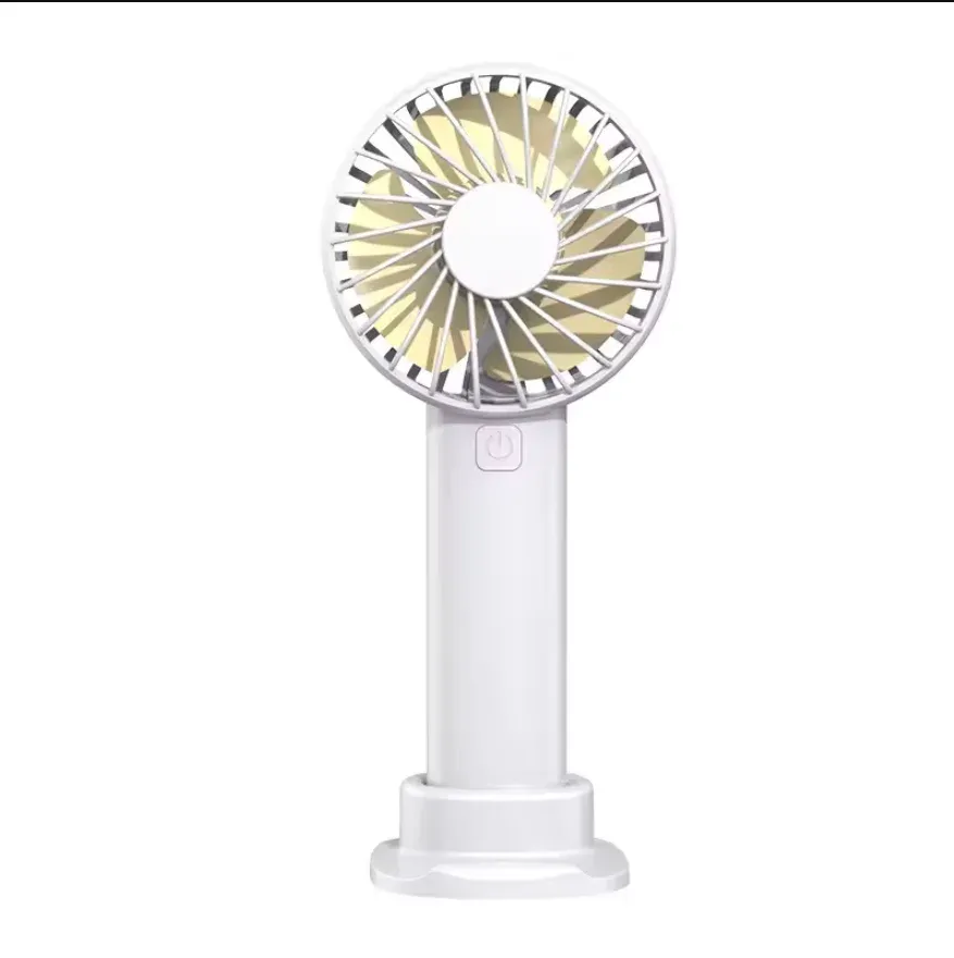 Mini ventilateur USB portable à vent puissant, silencieux, rechargeable, avec support pour téléphone, idéal pour le bureau, l'extérieur et les voyages 15
