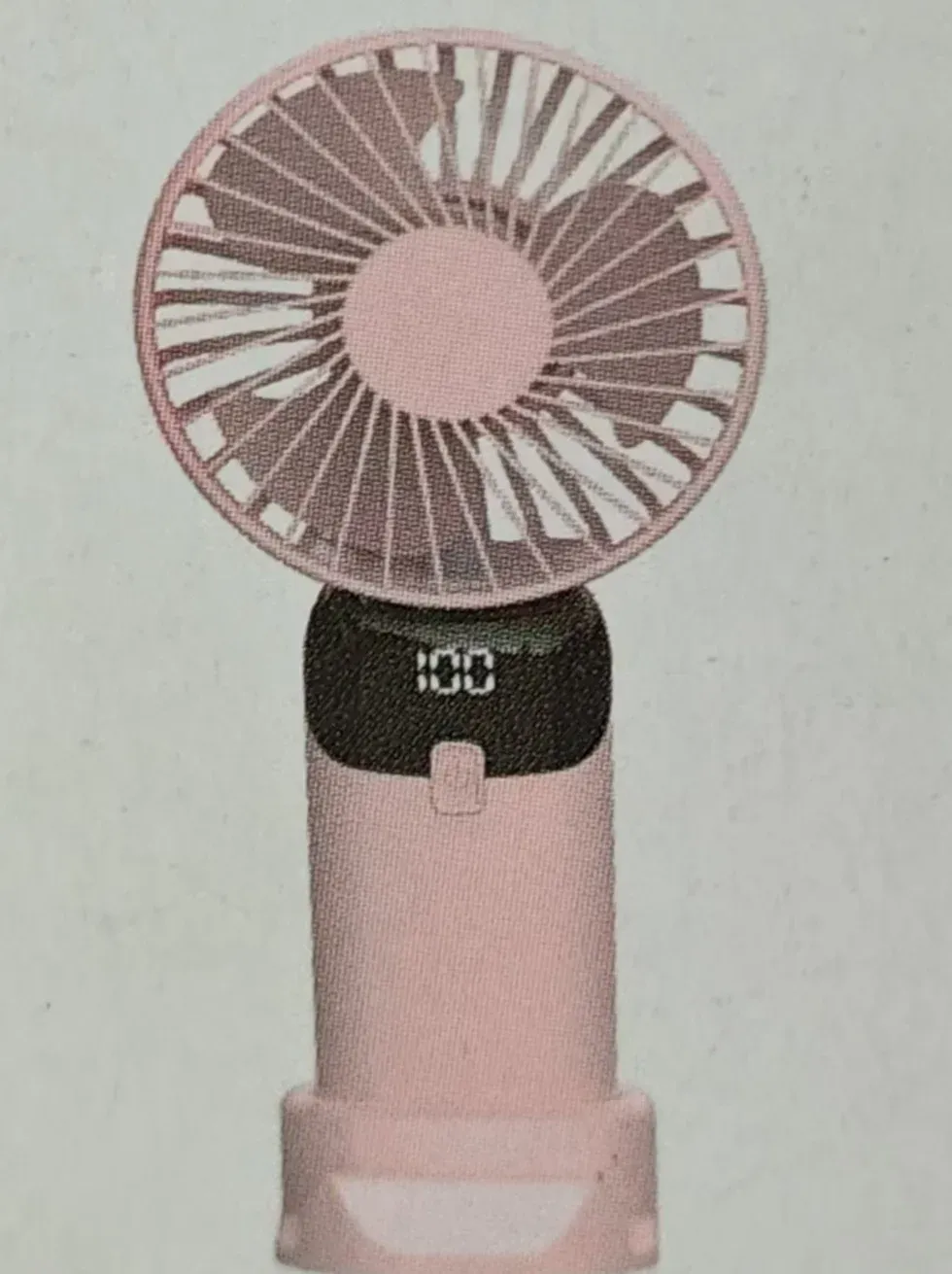 Mini ventilateur USB portable à vent puissant, silencieux, rechargeable, avec support pour téléphone, idéal pour le bureau, l'extérieur et les voyages 13