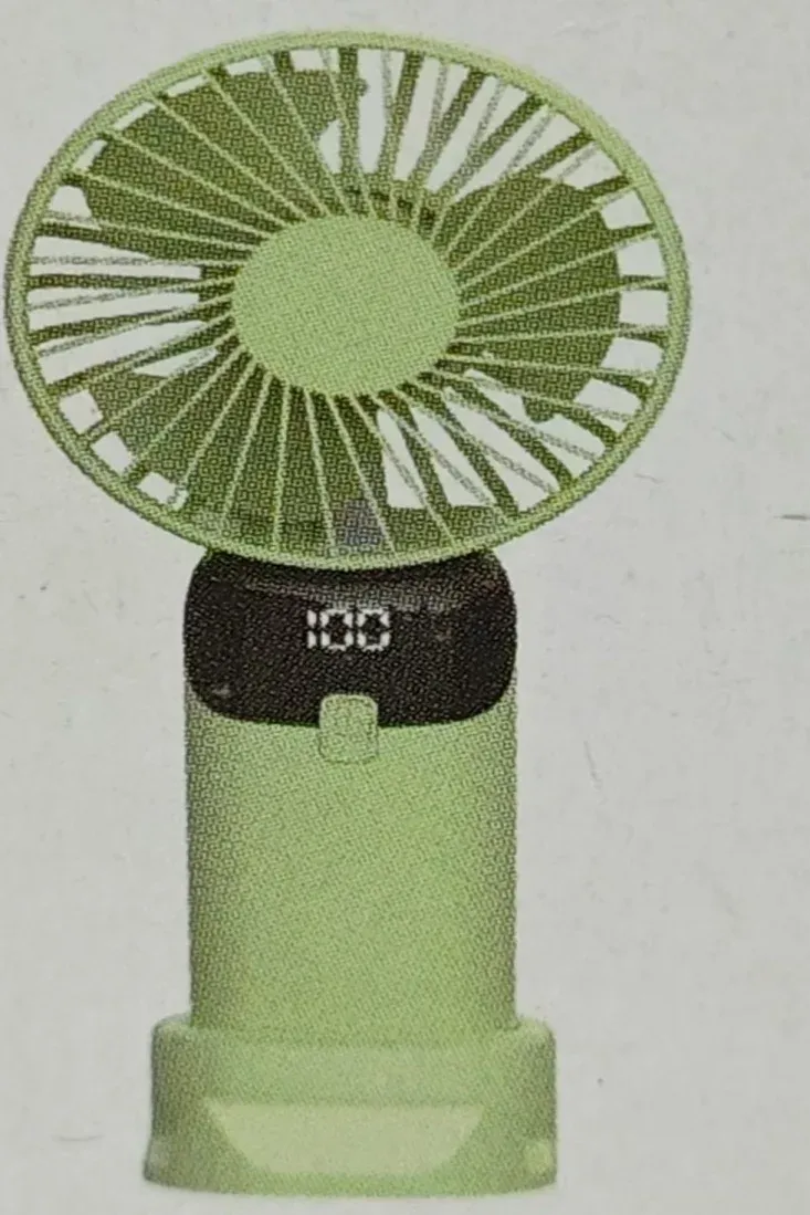 Mini ventilateur USB portable à vent puissant, silencieux, rechargeable, avec support pour téléphone, idéal pour le bureau, l'extérieur et les voyages 12