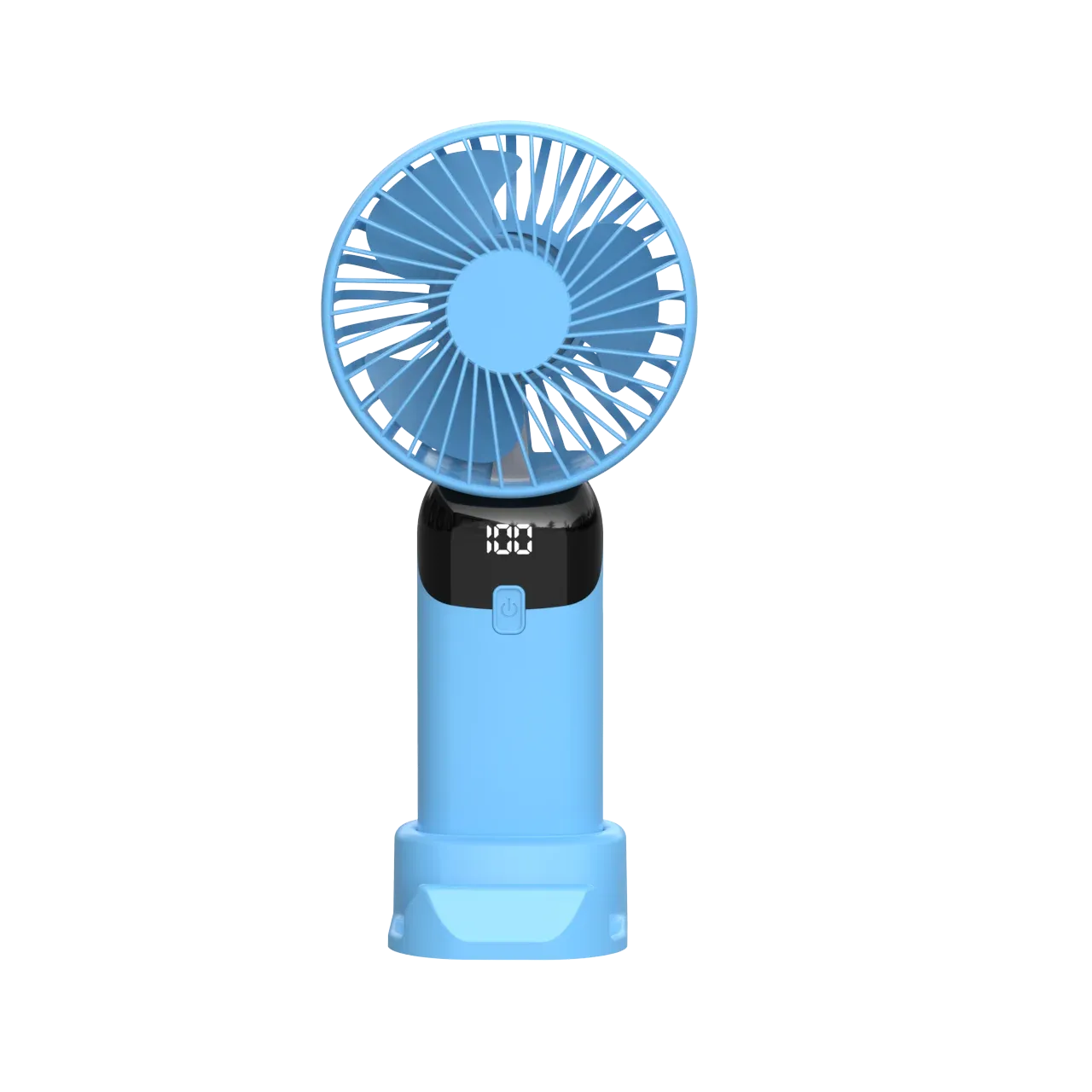 Mini ventilateur USB portable à vent puissant, silencieux, rechargeable, avec support pour téléphone, idéal pour le bureau, l'extérieur et les voyages 7